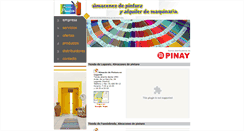 Desktop Screenshot of pinturasposilio.com